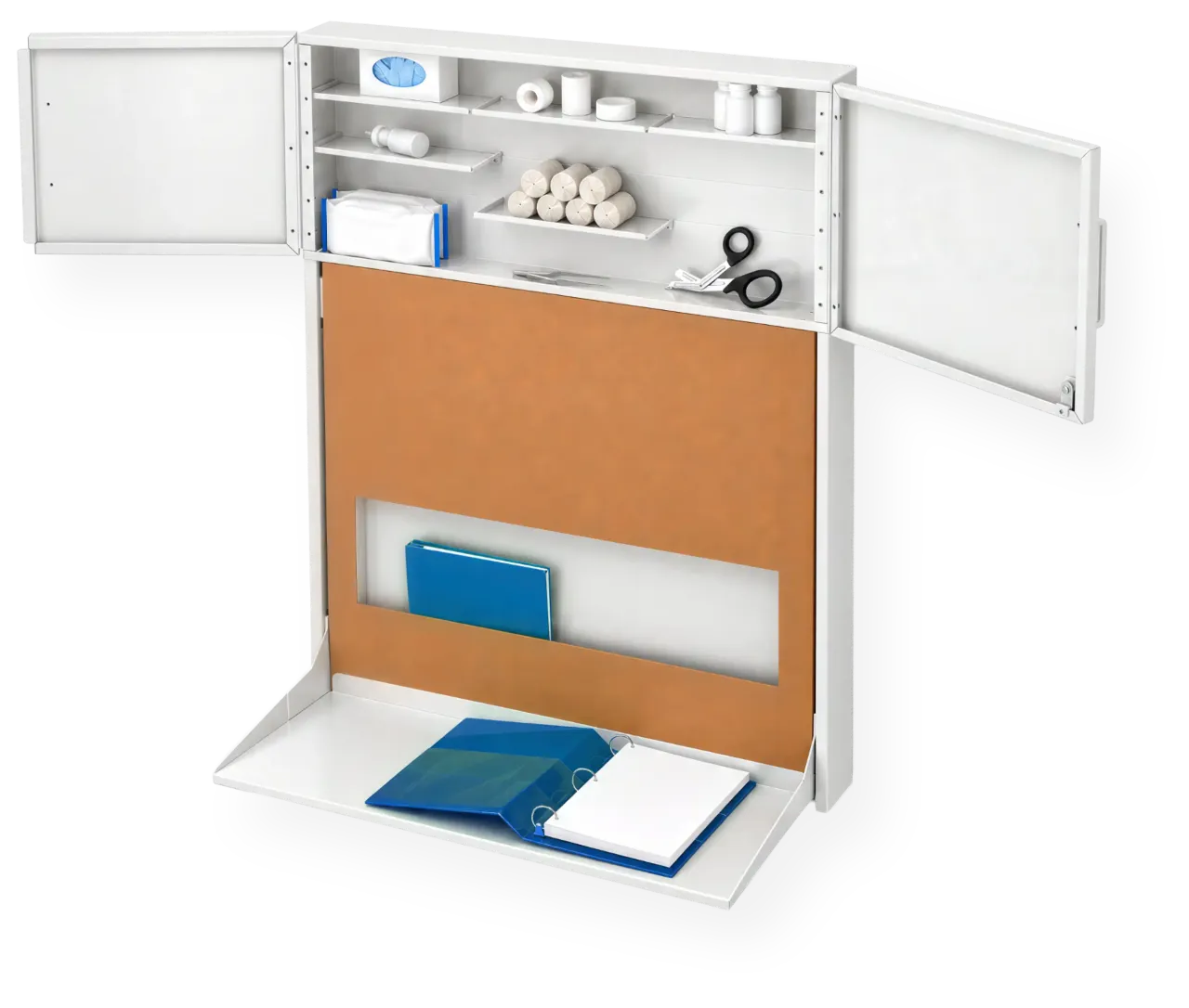 Height Adjustable Workstation - Raspberry Med