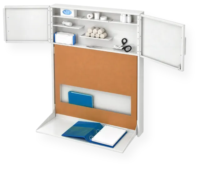 Height Adjustable Workstation - Raspberry Med